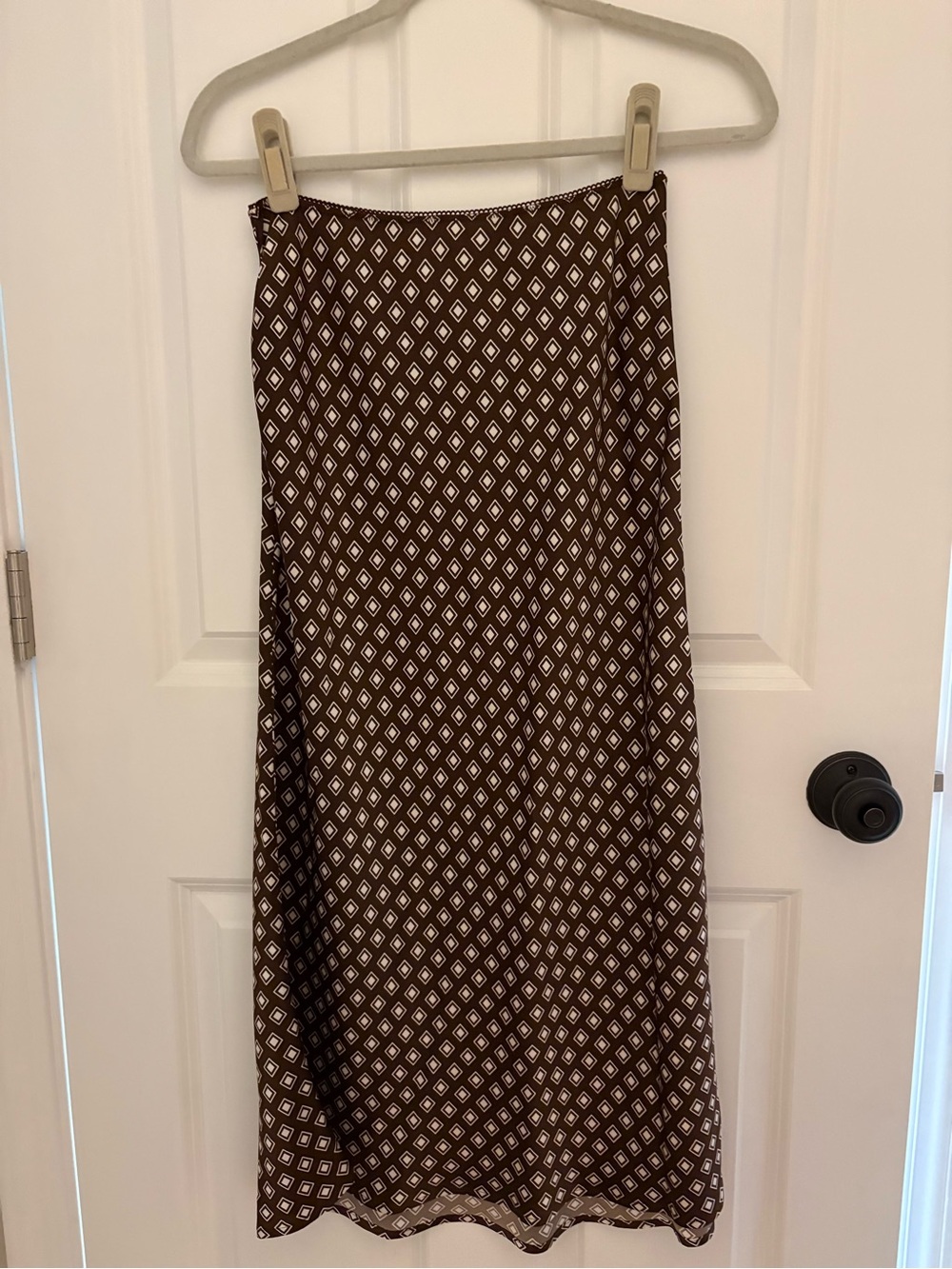 Reformation Brown Layla Midi skirt 4P
